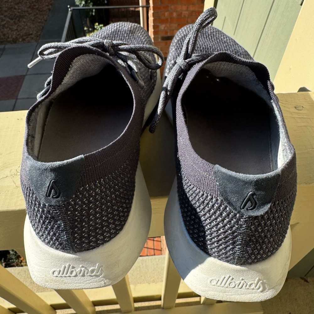 Charcoal gray men’s all birds, size 13